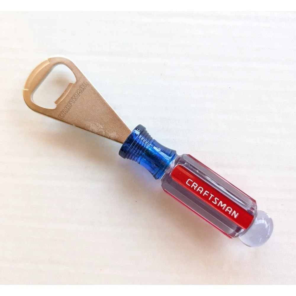 Craftsman Screwdriver Handle Bottle Opener Tool Stainless Steel 41626 USA‎